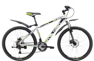 Велосипед FURY Yokogama Disc белый/зеленый/черный 18&quot;