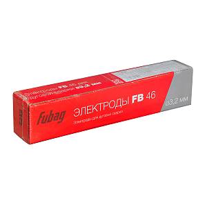 FUBAG Электрод сварочный с рутилово-целлюлозным покрытием FB 46 D3.2 мм (пачка 5 кг)