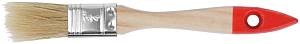 Кисть флейцевая "Стандарт", натур.светлая щетина, деревянная ручка 3/4" (19 мм) FIT