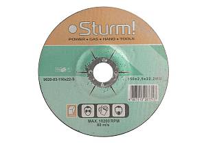 Диск отрезной Sturm! 9020-03-150x22-S