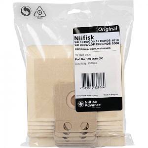Пылесборники, бумажные, 10 шт. в упаковке Nilfisk-ALTO